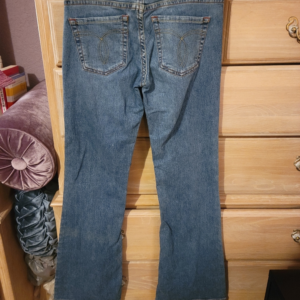 Paris Blues Low Rise Bootcut Jeans Size 1 - Picture 4 of 4